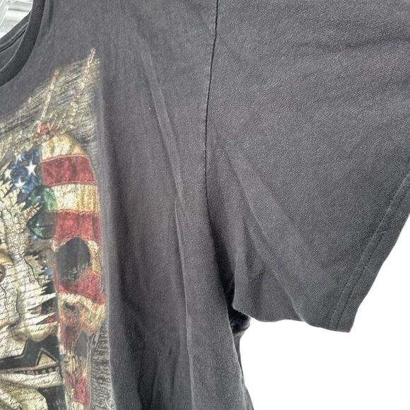 Divided We Stand T-Shirt Anonymous America Black Mens Size XL Short Sleeve USA - Picture 6 of 11